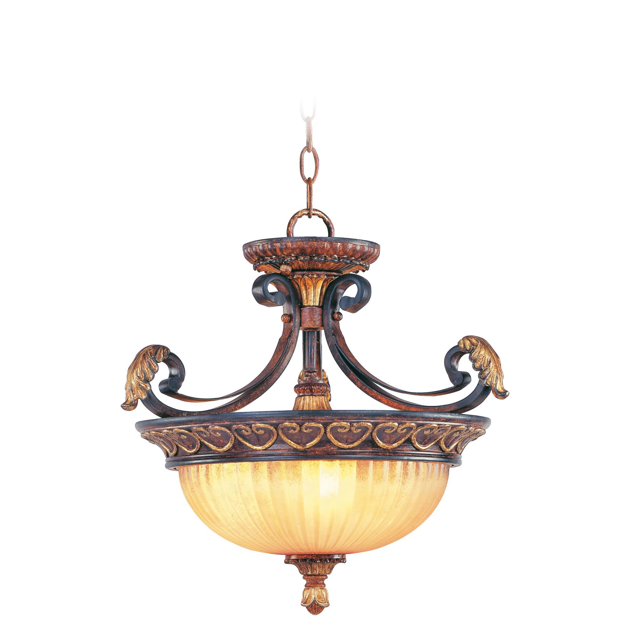 Villa Verona 17 Inch Large Pendant by Livex Lighting